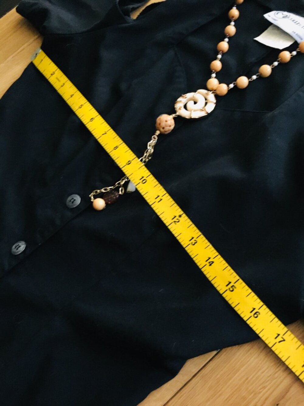 Vintage 90s M Collection Black Cold Shoulder Button Up Romper - Picture 10 of 16